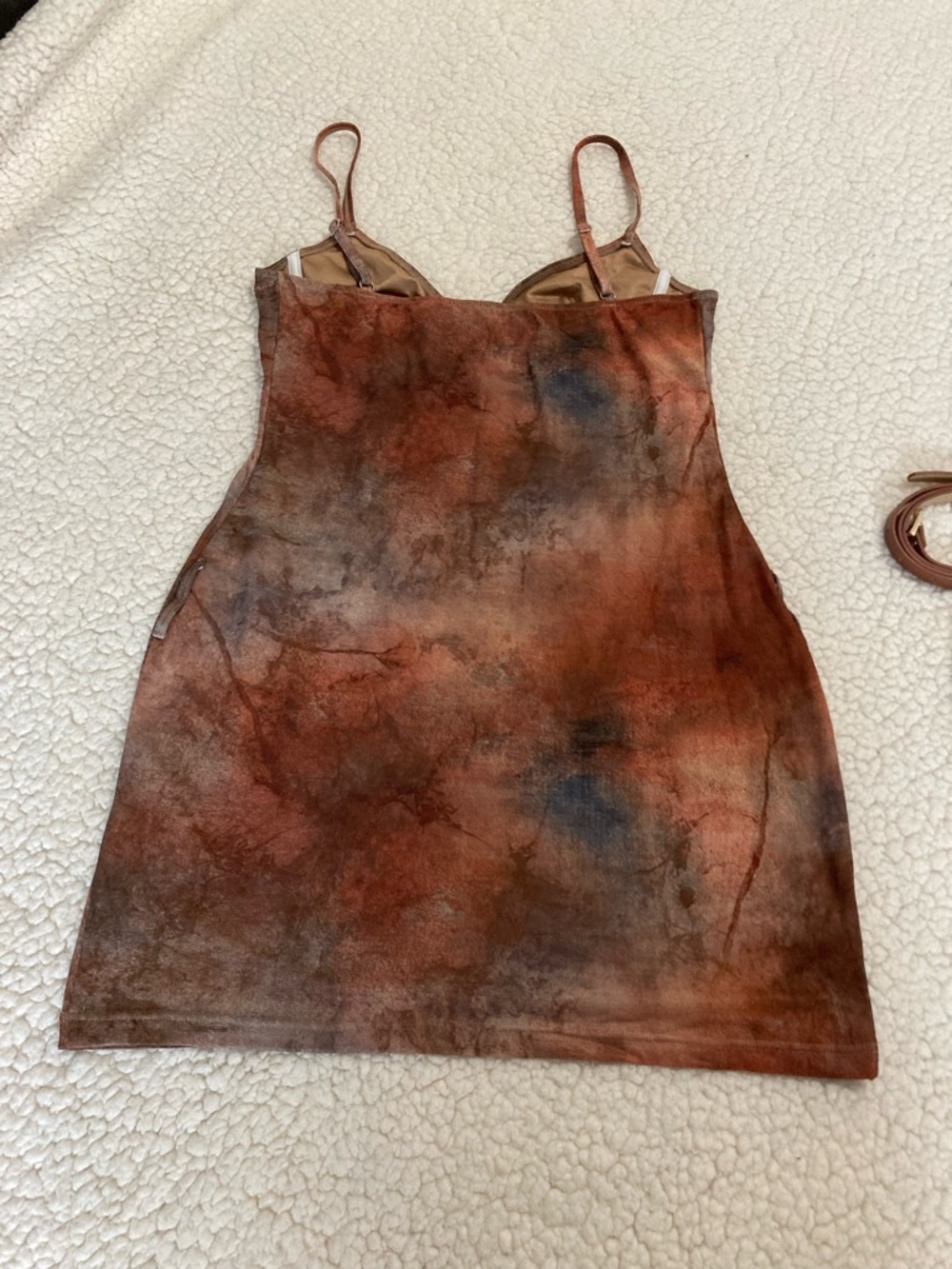 New Belted Mini Dress - Picture 4 of 5